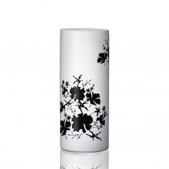 Váza White & Black Flower 260 mm, 1 ks 1